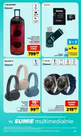 Carrefour gazetka Strona 17: Smartwatch Tracer GP-Fit2 €219,00, Słuchawki nauszne SONY WH-CH520 €99,99