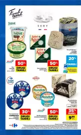 Carrefour gazetka Strona 10: Serek puszysty Rondelé Président, Ser pleśniowy Carrefour Classic Bleu de Bresse