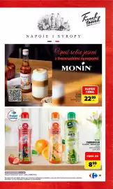 Carrefour gazetka Strona 29: Syrop CARREFOUR CLASSIC, SENSATION €8,99, Syrop MONIN €22,99