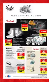 Carrefour gazetka Strona 32: Zestaw stalowych patelni + garnek Ingenio Emotion Tefal 5 elementów €199,00