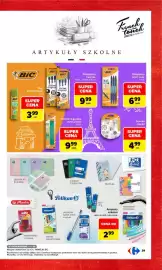 Carrefour gazetka Strona 33: Długopisy CRISTAL 4 szt., różne kolory BIC €9,99, Ołówki z gumką EVOLUTION 4 szt. BIC €9,99