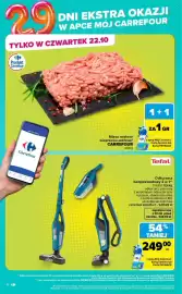 Carrefour gazetka tydzień 43 Strona 4: Mięso mielone wieprzowo-wołowe Carrefour