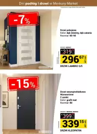 Merkury Market gazetka Strona 2: DRZWI LAMBRO 5/5 €296,67, Drzwi wewnętrzne Kleopatra €339,15