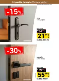 Merkury Market gazetka Strona 6: Klamka Trend Rozeta fit €55,99, KLAMKA DONNA 2 €21,24