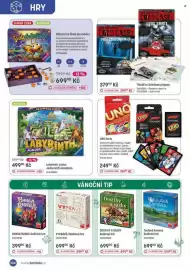 Bambule leták Strana 104: Dinna VYPRÁVĚJ Rodinná hra €599,00, Uno karty €199,00