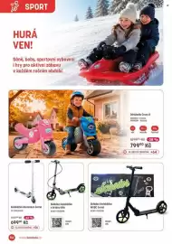 Bambule leták Strana 114: Odrážedlo Cross 8 €799,90, Koloběžka Aluminium černá €699,90