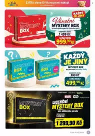 Bambule leták Strana 17: Mystery Box €499,90, Licenční mystery box €1.299,90
