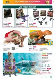 Bambule leták Strana 37: Imaginext Jurský svět figurka dinosaura Action T-Rex €299,90, Základní draci €299,90