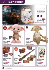 Bambule leták Strana 42: Plyšák Dobby €999,90, Harry Potter interaktivní sova Hedvika €1.299,90