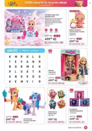 Bambule leták Strana 57: Unique Eyes Panenka €499,90, RainbowCorns Figurky Flash €149,00