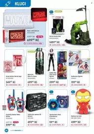 Bambule leták Strana 88: Dr. Doom nerezová láhev €699,00, Spider-Man Titan Series figurka €299,00