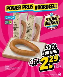 Hoogvliet folder week 43 Pagina 7: POWER PRIJS VOORDEEL! OP=OP Beter Leven DIEREN BESCHERMING -D Verse agers- kworst XL