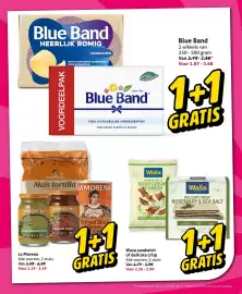 Hoogvliet folder week 43 Pagina 8: Harsluitbor/Reformabl Blue Band HEERLIJK ROMIG VOORDEELPAK ONGEZOUTEN 100% PLANTAARDIG