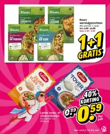 Hoogvliet folder week 43 Pagina 9: 2-3 2-3 SINDS 1838 Knorr Wereldgerechten ITALIAANSE LASAGNETTE NAPOLETANA Porties SINDS