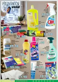 Jip leták Strana 2: Cit jemný tekutý písek lemon €25,90, Clin čistich oken s vůní citrusů €47,90
