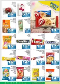 Jip leták Strana 7: Corny tyčinka banány €16,90, Wrigley's Hubba Bubba žvýkačky original jahoda €14,90