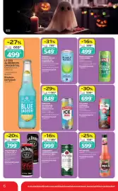 Auchan akciós újság hét 43 Oldal 6: MIX Koktél €599,00, TANQUERAY DOBOZOS LONDON DRY GIN & TONIC €999,00