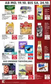 Kaufland Prospekt woche 43 Seite 25: STEINHAUS Tortelloni €2,99, Rama Culinesse Bratcreme €1,29