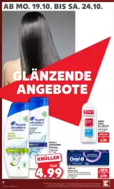 Kaufland Prospekt woche 43 Seite 32: Head & shoulders Shampoo €4,99, ORAL-B Zahncreme €2,99