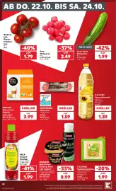 Kaufland Prospekt woche 43 Seite 48: EHRMANN High Protein Pudding, Drink oder Joghurt €0,99, K-CLASSIC Sonnenblumenöl €1,39