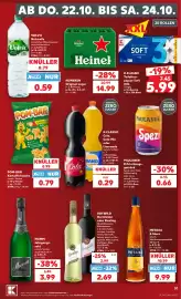 Kaufland Prospekt woche 43 Seite 51: PAULANER Spezi €0,66, K-CLASSIC Cola €0,29