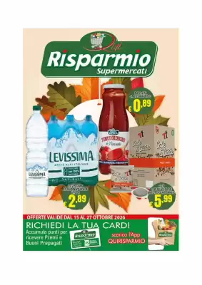 Risparmio (valido fino al 27-10)