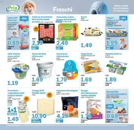 Volantino Prix Quality Pagina 15: Salmone Norvegese Le Roi Fumee €4,29, Prosciutto Cotto Snello ROVAGNATI €2,49