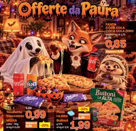 Volantino Prix Quality Pagina 20: Fanta/ Coca-Cola/ Coca-Cola Zero €0,85, Pizza La Alta Buitoni €1,99