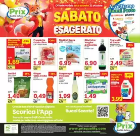Volantino Prix Quality Pagina 25: Filetti di Orata €6,99, Prosciutto Crudo Libra €1,99