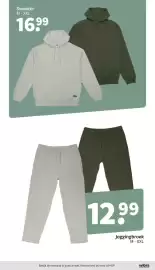 Wibra folder Pagina 16: Sweater €16,99, Joggingbroek €12,99