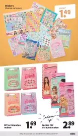 Wibra folder Pagina 7: Besties DIY sieraden maken €2,89, DIY armbanden maken €1,69