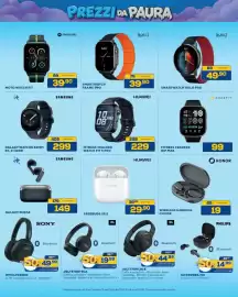 Volantino Euronics Bruno Pagina 12: Philips Auricolari True Wireless €14,99, JBL Cuffie a padiglione €19,99