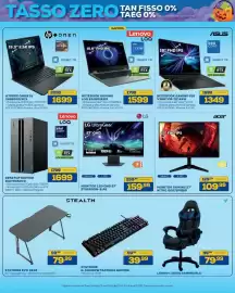Volantino Euronics Bruno Pagina 18: Acer Monitor Gaming 27" Nitro QG271P6BIP €109,99, HyperX Omen 15 €1.699,00
