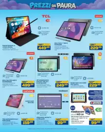 Volantino Euronics Bruno Pagina 19: Lenovo Idea Tab Pro Gen 2 €499,99, Samsung Galaxy Tab A11+ €249,99