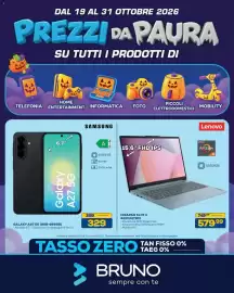 Volantino Euronics Bruno Pagina 2: Lenovo IDEAPAD SLIM 3 €579,99, Samsung Galaxy A27 5G €329,00