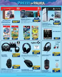 Volantino Euronics Bruno Pagina 22: Logitech G29 Volante + G321 Cuffia €229,99, GXT415 ZIROX cuffia gaming €14,99
