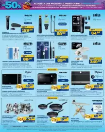 Volantino Euronics Bruno Pagina 27: Epilatore luce pulsata Braun PL5210 Box Euro €349,99