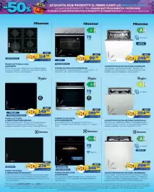 Volantino Euronics Bruno Pagina 31: Whirlpool forno da incasso €189,99, Hisense forno da incasso €99,99
