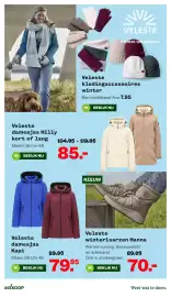 Welkoop folder Pagina 17: Veleste winterlaarzen Hanna €70,00, Veleste damesjas Kapi €79,95
