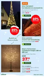 Welkoop folder Pagina 2: 25% korting, Anna's Collection lichtboom hoogte 120 cm €37,95