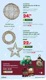 Welkoop folder Pagina 5: Lumineo hanglamp bol 0 28 cm 400 led Klassiek warm licht. Dimbaar. Flash effect. 8-uurs timer