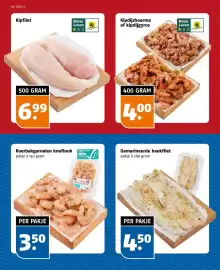 Poiesz folder week 43 Pagina 10: Roerbakgarnalen knoflook €3,50, Kipdijshoarma of kipdijgyros €4,00
