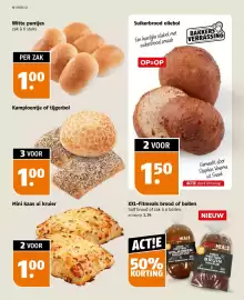 Poiesz folder week 43 Pagina 12: Suikerbrood oliebol €1,50, Mini kaas ui kruier €1,00
