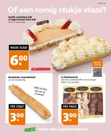Poiesz folder week 43 Pagina 15: Roomboter amandelstaaf €3,00, La Bonbonnerie €3,00
