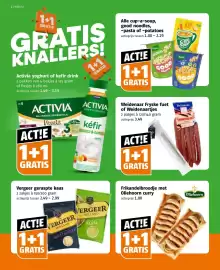 Poiesz folder week 43 Pagina 2: Weidenaar Fryske fuet of Weidenaartjes €3,49, Vergeer geraspte kaas €2,49