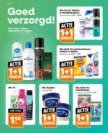 Poiesz folder week 43 Pagina 20: Alle Ambi Pur luchtverfrissers, Antikal of Swiffer €2,99