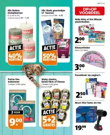Poiesz folder week 43 Pagina 21: Hello Kitty of Hot Wheels posterboeken €2,00, Nexxt Mini Turbo Jet Fan €19,99