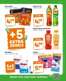 Poiesz folder week 43 Pagina 23: Lipton ice tea €4,50, Duca snacks €4,50