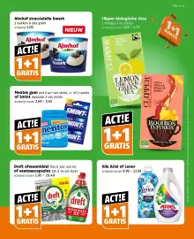Poiesz folder week 43 Pagina 3: Mentos gum of Smint €2,69, Dreft afwasmiddel of vaatwascapsules €2,95