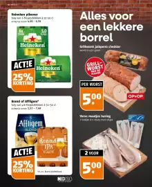 Poiesz folder week 43 Pagina 30: Brand of Affligem €1,57, Heineken pilsener €4,99
